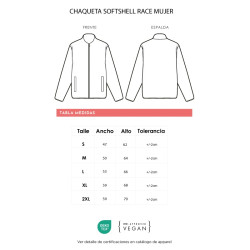 Chaqueta Softshell Race Mujer||Apparel - Abrigo Chaqueta Softshell Race Mujer||Apparel - Abrigo