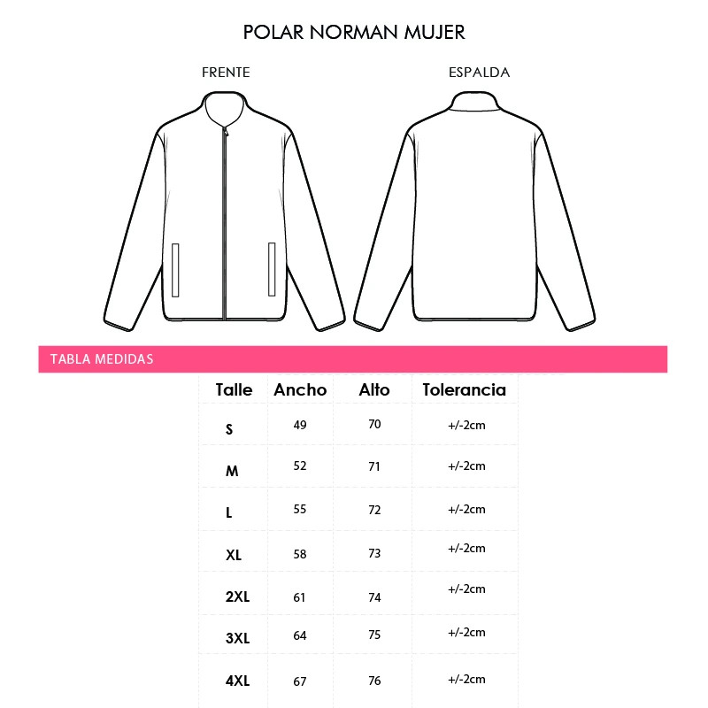 Polar Norman Mujer||Apparel - Abrigo Polar Norman Mujer||Apparel - Abrigo