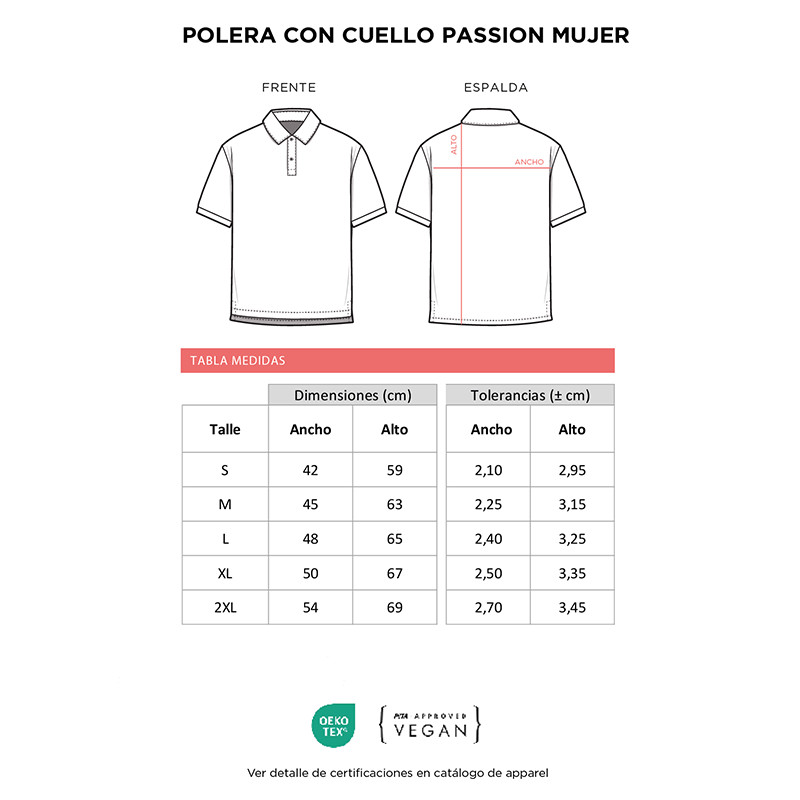 Polera Con Cuello Passion||Apparel - Poleras Polera Con Cuello Passion||Apparel - Poleras