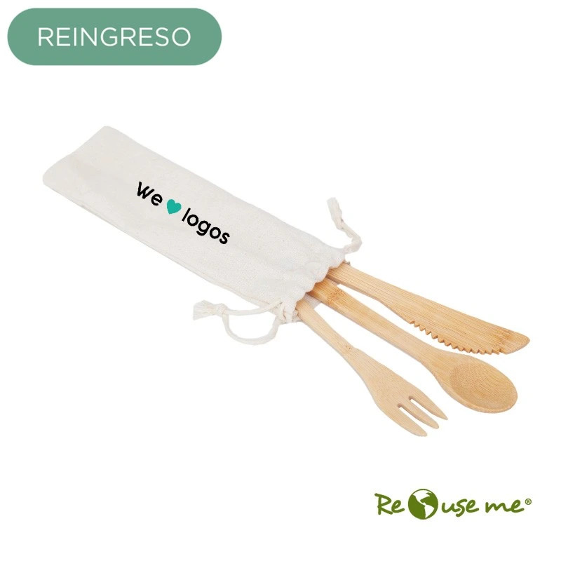 Set Cutlery Bamboo||Hogar y Tiempo Libre Set Cutlery Bamboo||Hogar y Tiempo Libre