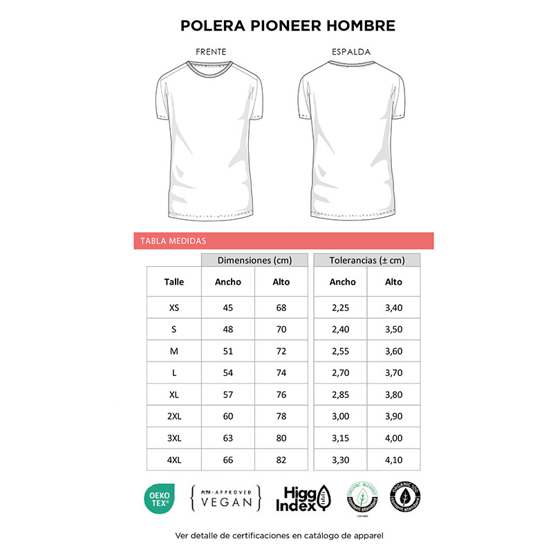Polera Pioneer Hombre||Categorías Polera Pioneer Hombre||Categorías