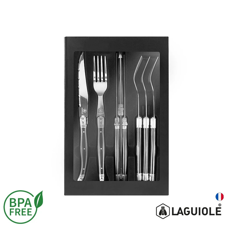 Set De 8 Cubiertos Laguiole||Hogar y Tiempo Libre Set De 8 Cubiertos Laguiole||Hogar y Tiempo Libre