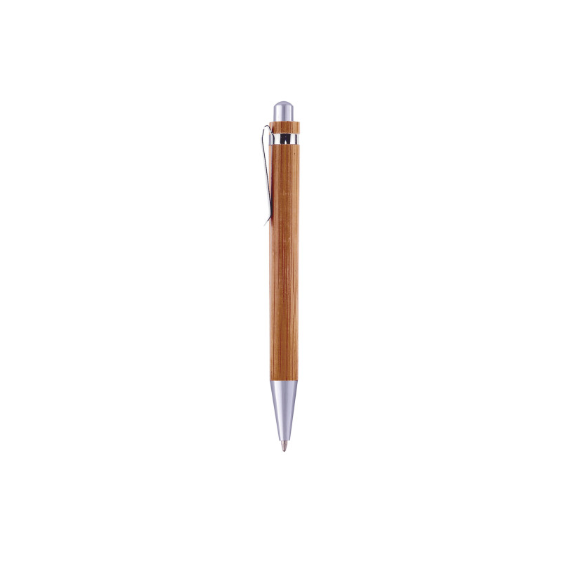 BolÍgrafo De BambÚ Nagano Pen||Escrituras Metálicas