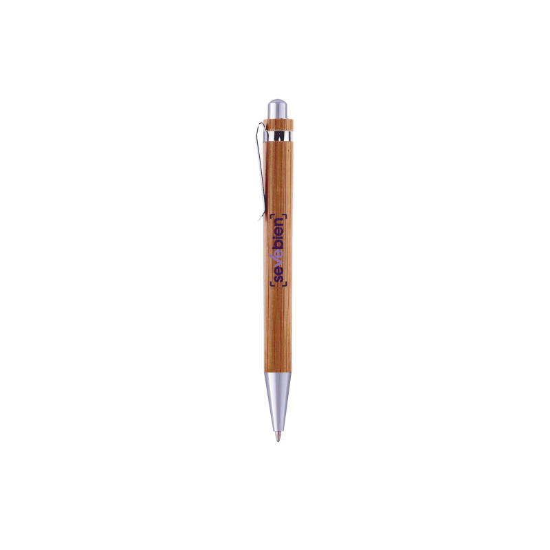 BolÍgrafo De BambÚ Nagano Pen Tinta Azul||Escrituras Metálicas BolÍgrafo De BambÚ Nagano Pen Tinta Azul||Escrituras Metálicas
