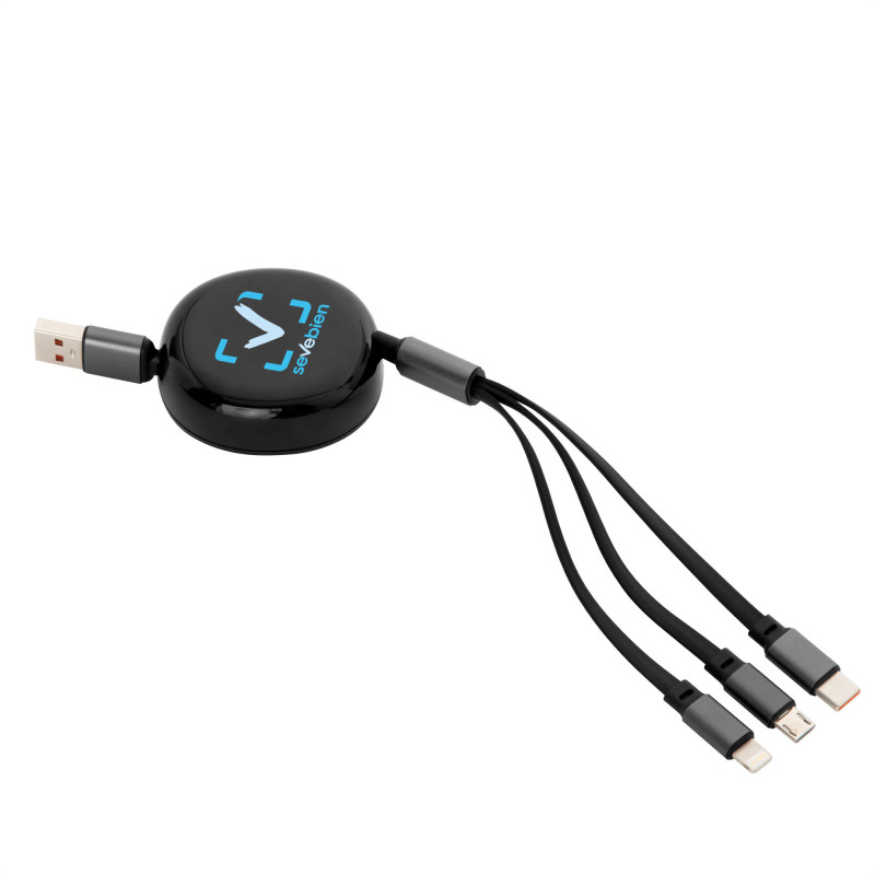 Cable Retráctil De Carga Jack||Tiempo libre Cable Retráctil De Carga Jack||Tiempo libre