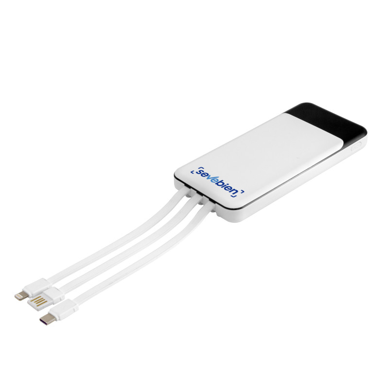 Power Bank Multipuerto Atlanta||Tecnología y audio