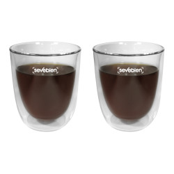 Set De Vasos De Vidrio Double||Hogar