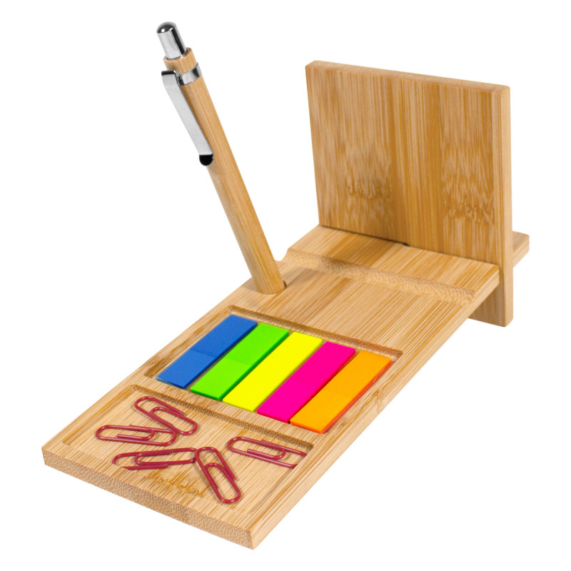 Organizador De Escritorio De Bambú Nagano Desk