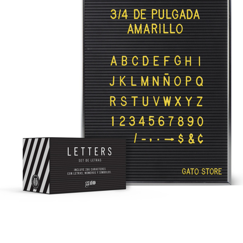 Set De Letras Para Cartelera Letters 34||Oficina y Negocios Set De Letras Para Cartelera Letters 34||Oficina y Negocios