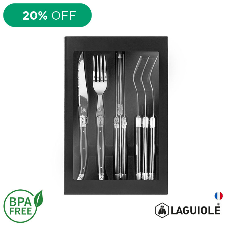 Set De 8 Cubiertos Laguiole||Hogar y Tiempo Libre Set De 8 Cubiertos Laguiole||Hogar y Tiempo Libre