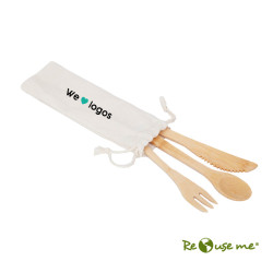 Set Cutlery Bamboo||Hogar y Tiempo Libre Set Cutlery Bamboo||Hogar y Tiempo Libre
